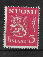 FINLANDE  : N°   291  " ARMOIRIES " - Used Stamps