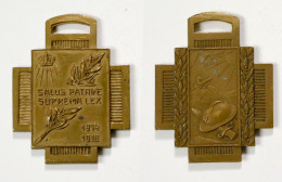 Médaille-BE-126b_Croix De Feu 14-18_WW1_variante_21-25-1 - Belgium