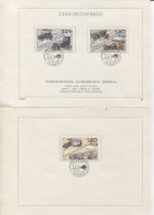 Tschechoslowakei # 1866-8 Ersttagsblatt Automobile L&K Skoda Sonderstempel Uz '1' - Lettres & Documents