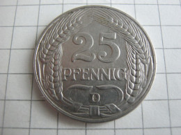 Germany 25 Pfennig 1909 D - 25 Pfennig