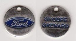 Jeton De Caddie " FORD - Groupe GRENARD " (Scann Recto-verso) [A]_Je165 - Jetons De Caddies