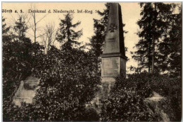 Wörth A Sauer - Denkmal D Niederschl. In Reg 50 - Wörth