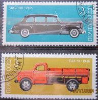 RUSSIA ~ 1976 ~ S.G. NUMBERS 4512 - 4513. ~ MOTOR VEHICLES. ~ VFU #03582 - Used Stamps