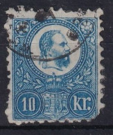 HUNGARY 1871 - Canceled - Sc# 10 - Gebruikt