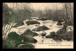 87 - SAINT-JUNIEN - VALLEE DE LA GLANE EN HIVER - Saint Junien