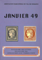 JANVIER 1849 + SUPPLÉMENT - Annullamenti