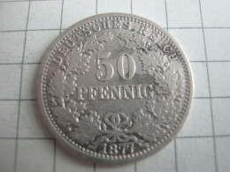 Germany 50 Pfennig 1877 E - 50 Pfennig