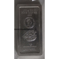 ILES COOK - 5 Dollars 2009 - Lingot 100 Gr D'argent 999.0 - Heimerle - Meule - Cook