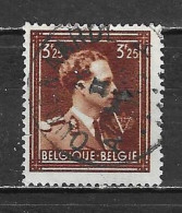 695  Leopold III Col Ouvert - Bonne Valeur - Oblit. Centrale OUDENAARDE - LOOK!!!! - 1936-1957 Col Ouvert