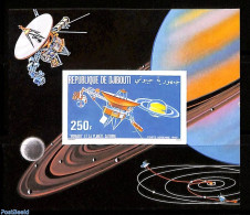 Djibouti 1980 Voyager 1 S/s Imperforated, Mint NH, Science - Transport - Astronomy - Space Exploration - Astrologie