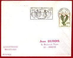 ** CENTENAIRE  ABBAYE  NULLIUS  1968  +  2  AUTRES ** - Brieven En Documenten