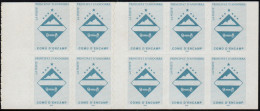 Andorra (Französische Post) Markenheftchen 0-7 Wappen Encamp ** / MNH - Carnets