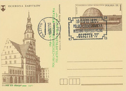 Poland Overprint Cp 663.01 Olsztyn.03: Polish - Czechoslovakian Exhibition 1977 - Entiers Postaux