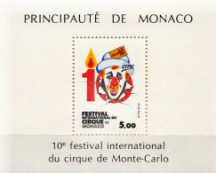 Monaco MNH SS - Cirque