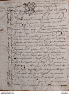 GENERALITE DE 1739  DE TOURS DE 4 PAGES - Cachets Généralité