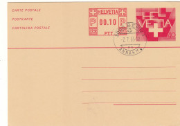 Suisse - Carte Postale De 1985 - Entier Postal - Oblit Bern - - Brieven En Documenten