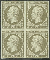 **  No 11a, Bronze, Bloc De Quatre, Très Frais. - TB - 1853-1860 Napoléon III.