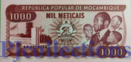 MOZAMBIQUE 1000 METICAIS 1983 PICK 132a UNC - Mozambico