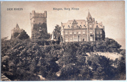 ALLEMAGNE - DER RHEIN - BINGEN - Burg Klopp - Bingen
