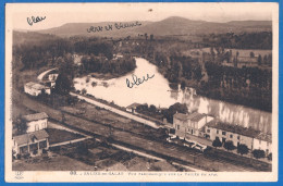 CPA - HAUTE GARONNE - SALIES DU SALAT - VUE PANORAMIQUE SUR LA VALLÉE PRIS EN AVAL - Vue Sur La Voie De Chemin De Fer - Salies-du-Salat