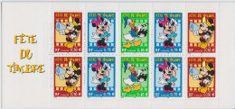 Carnet Neuf Non Plié Disney MICKEY, MINNIE, DONALD, Fête Du Timbre Année 2004 - Stamp Day