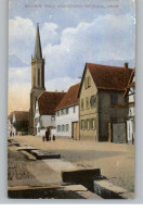 6729 BELLHEIM, Hauptstrasse / Ev. Kirche - Bellheim