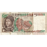 Italie, 5000 Lire, 1982, 1982-11-03, KM:105b, SUP - 5000 Liras