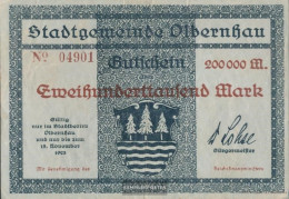 Olbernhau Inflationsgeld Municipality Olbernhau Used (III) 1923 200.000 Mark - Autres & Non Classés