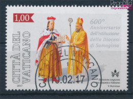Vatikanstadt 1895 (kompl.Ausg.) Gestempelt 2017 Diözese Samogitien (10405955 - Oblitérés