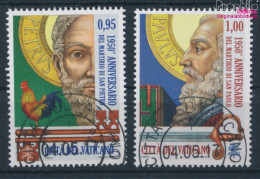 Vatikanstadt 1903-1904 (kompl.Ausg.) Gestempelt 2017 Martyrien Heiliger Peter Und Paul (10405949 - Used Stamps
