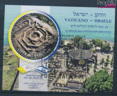 Vatikanstadt Block63 (kompl.Ausg.) Gestempelt 2019 Dipl. Beziehung Mit Israel (10405911 - Used Stamps
