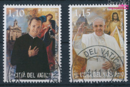 Vatikanstadt 1979-1980 (kompl.Ausg.) Gestempelt 2019 Priesterweihe Papst Franziskus (10405910 - Gebraucht