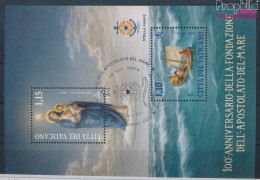 Vatikanstadt Block66 (kompl.Ausg.) Gestempelt 2020 Apostolat Des Meeres (10405898 - Gebraucht
