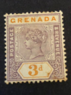 GRENADA  SG 52  3d Mauve And Orange  MH* Some Toning - Grenade (...-1974)