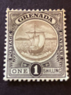 GRENADA  SG 86  1s Black On Green  MNH** - Grenada (...-1974)