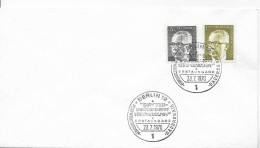 Postzegels > Europa > Duitsland > Berlijn > 1e Dag FDC (brieven) > 1948-1970 Met No. 450 En 568 (17154) - 1948-1970