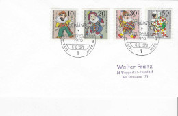 Postzegels > Europa > Duitsland > Berlijn > 1e Dag FDC (brieven)  No. 373-376 (17160) - 1948-1970