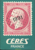 Cérès Catalogue Timbres-poste 1991 France - Motivkataloge