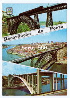 Portugal * Oporto Bridges * Luis I * Maria Pia With Train * Arrábida - Ponts