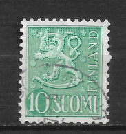 FINLANDE  : N°  412   "  ARMOIRIES " - Used Stamps