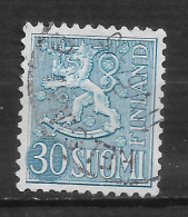 FINLANDE  : N°  415A   "  ARMOIRIES " - Used Stamps