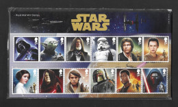 Great Britain 2015, 2017 & 2019 Star Wars Presentation Packs - Presentation Packs