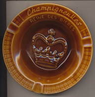 BISTROTS   CENDRIER    BIERE CHAMPIGNEULLES     1920-1950. - Ashtrays