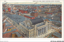 AETP5-USA-0377 - CHICAGO - Bird's Eye View - North Western Depot - Chicago