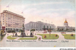 AETP2-USA-0098 - SAN FRANCISCO - CALIFORNIA - Hotel Whitcomb - Municipal Auditorium - City Hall - San Francisco