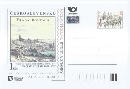 CDV PM 117 Czech Republic Vaclav Hollar In The Post Museum 2017 - Engravings