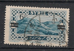 SYRIE - 1926 - N°YT. 184 - Kalat Yamoun 6pi Sur 2pi50 - Oblitéré / Used - Oblitérés