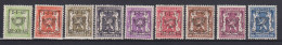 Belgique: COB N° PRE437/45 **, MNH, Neuf(s). TTB !!! Voir Le(s) Scan(s) !!! - Typos 1936-51 (Petit Sceau)