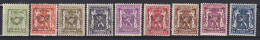 Belgique: COB N° PRE446/54 **, MNH, Neuf(s). TTB !!! Voir Le(s) Scan(s) !!! - Typo Precancels 1936-51 (Small Seal Of The State)