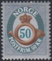 Norwegen Mi.Nr. 1769 Freim. Posthorn (50) - Unused Stamps